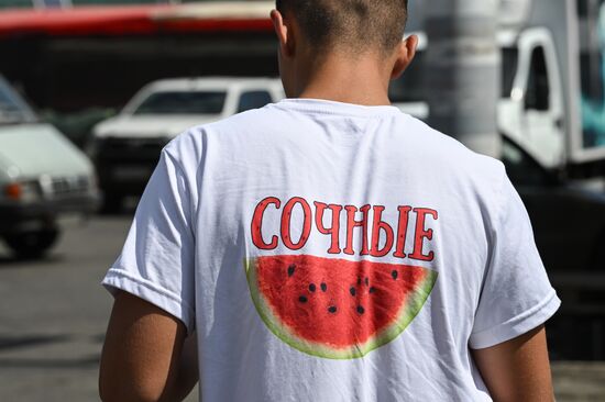 Russia Agriculture Watermelon Season