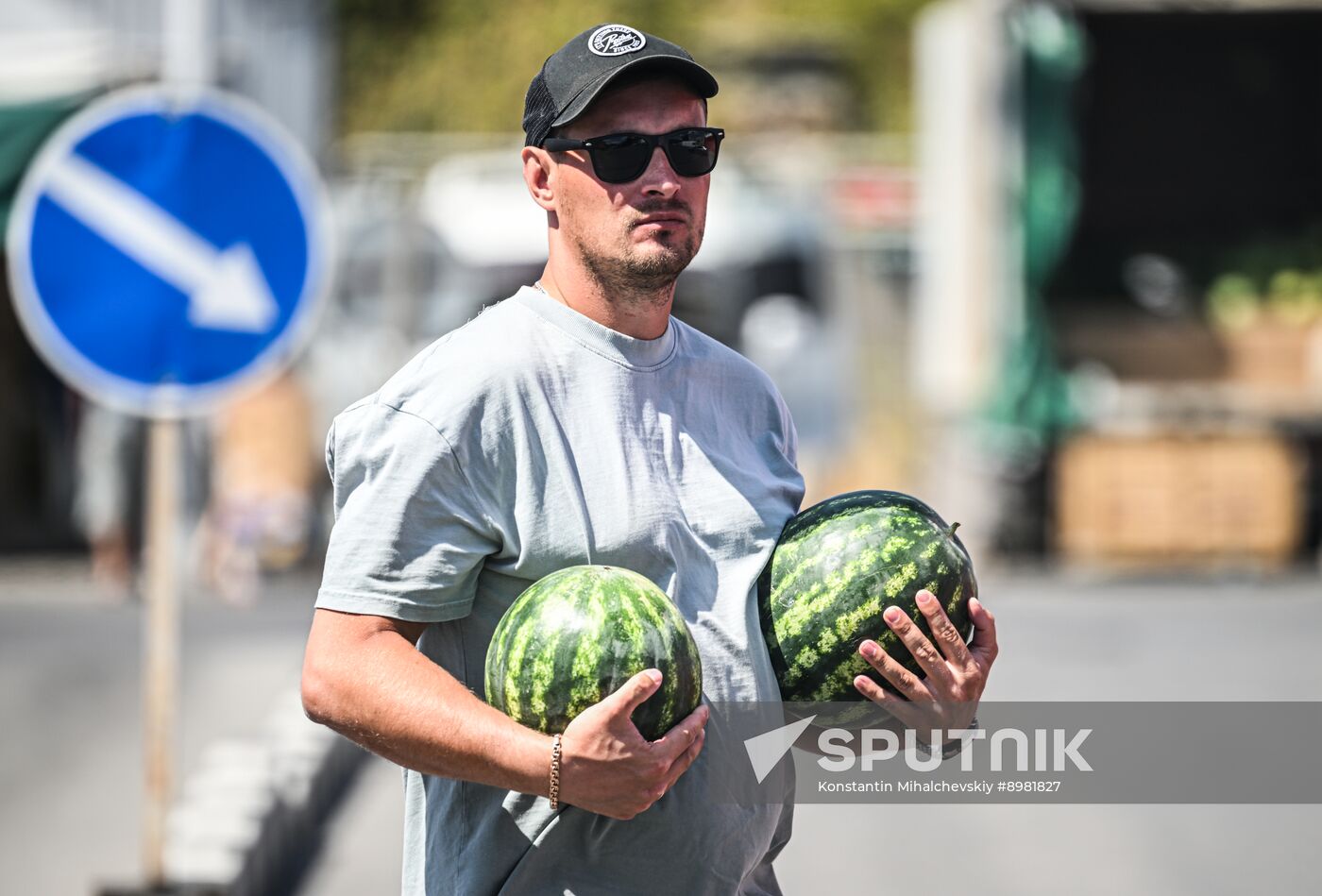 Russia Agriculture Watermelon Season