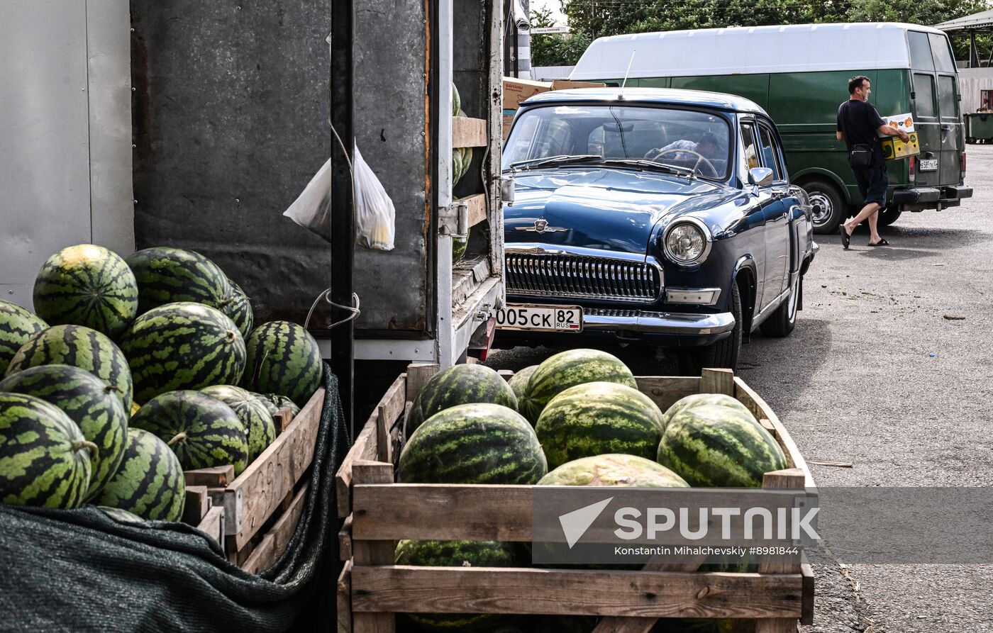 Russia Agriculture Watermelon Season