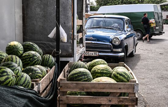 Russia Agriculture Watermelon Season