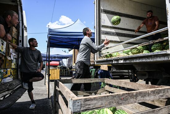 Russia Agriculture Watermelon Season