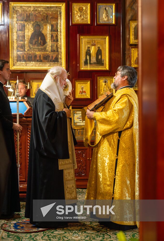 Russia US Summit Religious Service