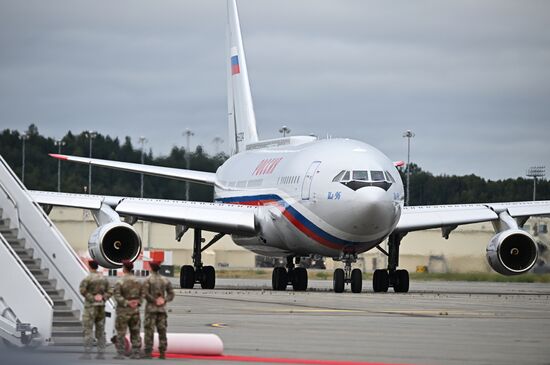 US Russia Summit Arrival