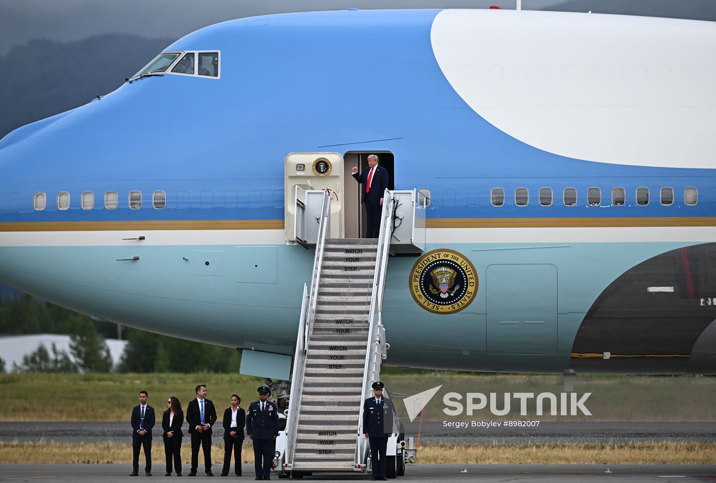 US Russia Summit Arrival