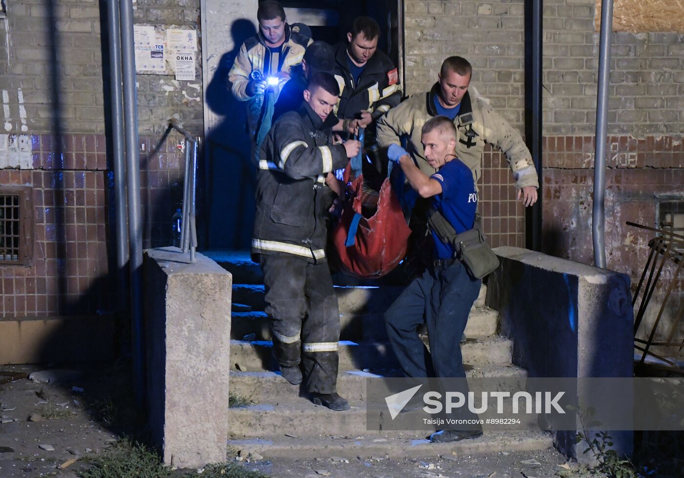 Russia Ukraine Military Operation Shelling