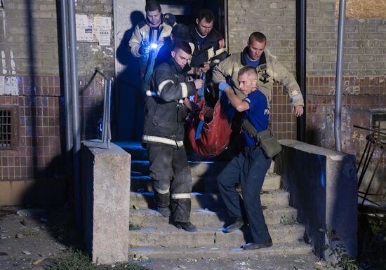 Russia Ukraine Military Operation Shelling