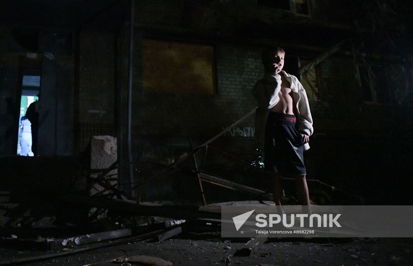 Russia Ukraine Military Operation Shelling