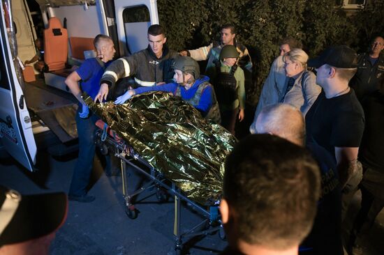 Russia Ukraine Military Operation Shelling