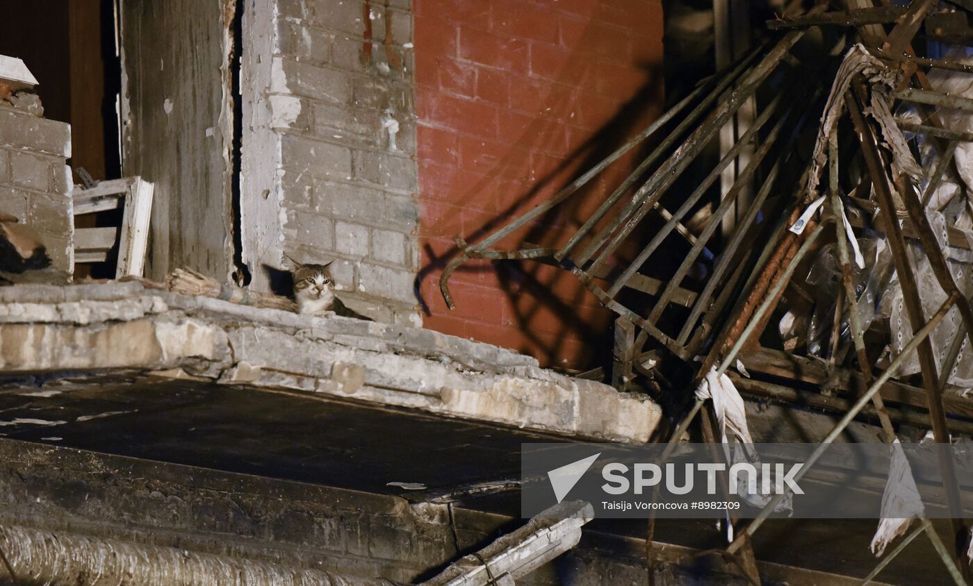 Russia Ukraine Military Operation Shelling