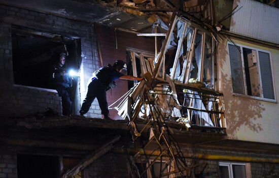 Russia Ukraine Military Operation Shelling