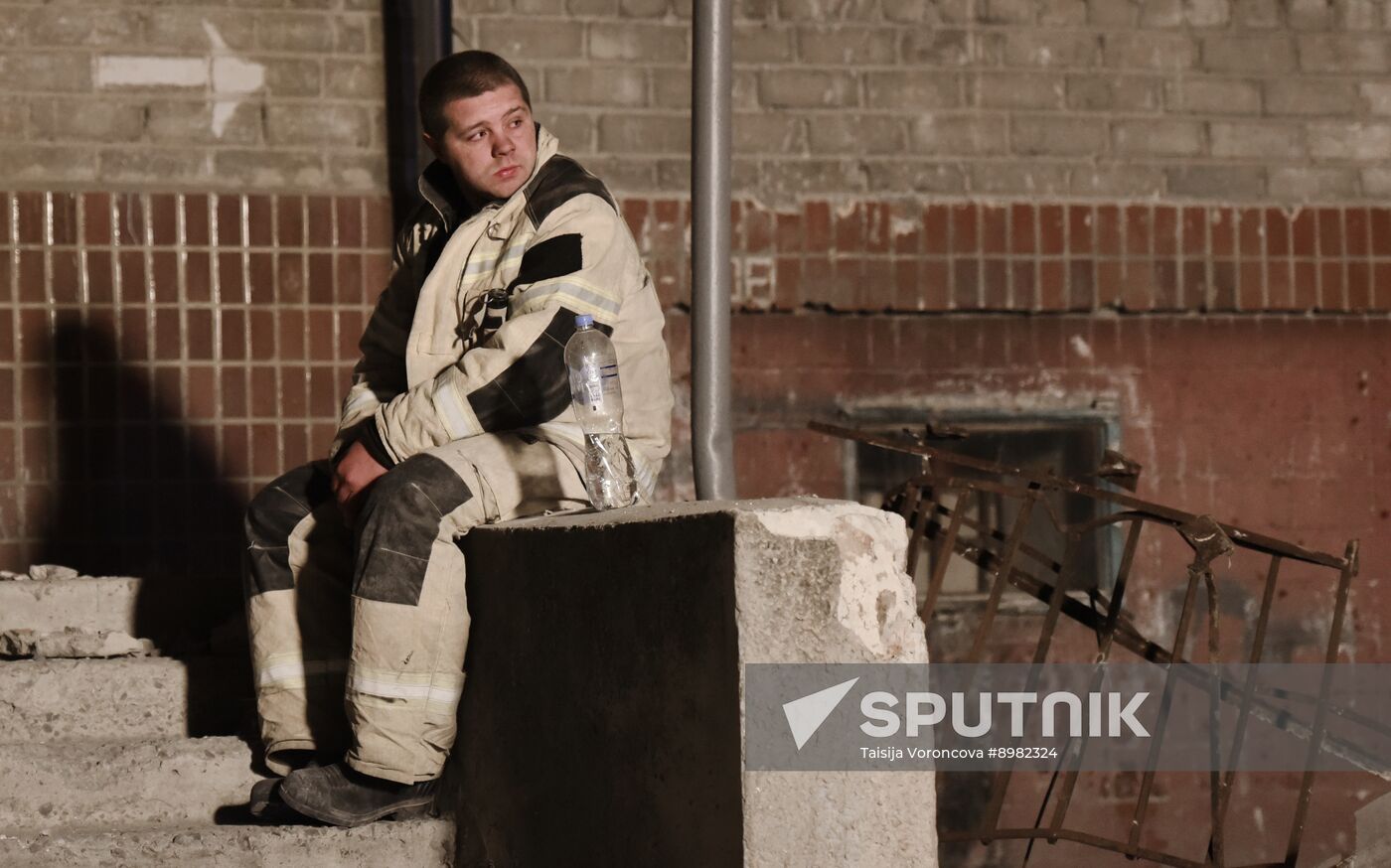 Russia Ukraine Military Operation Shelling