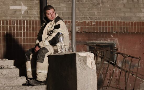 Russia Ukraine Military Operation Shelling