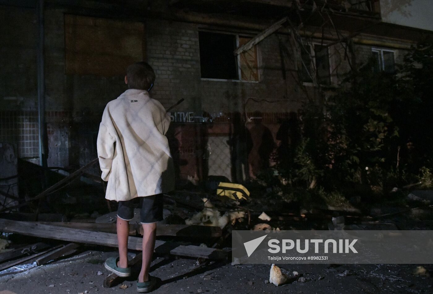 Russia Ukraine Military Operation Shelling