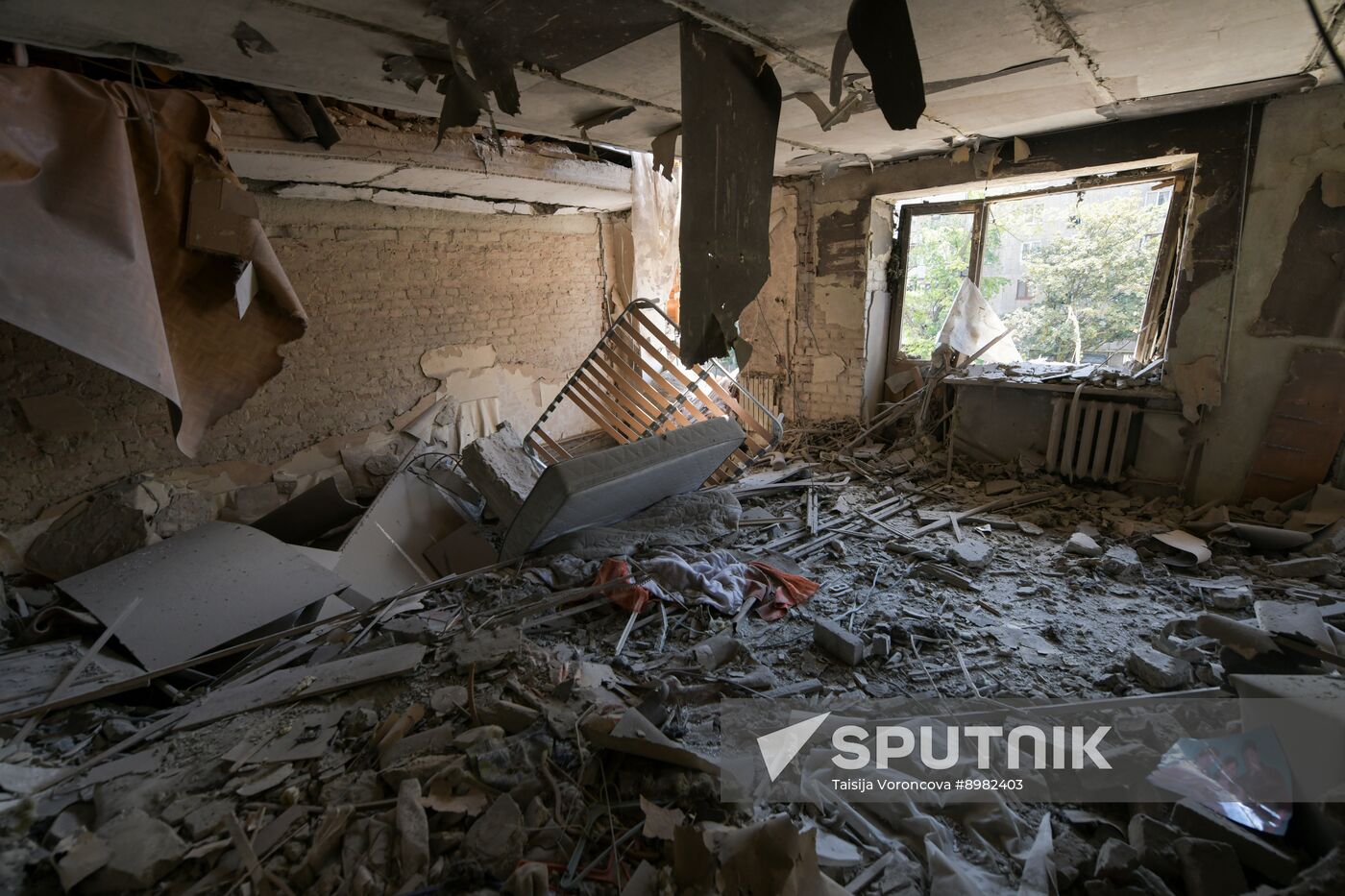 Russia Ukraine Military Operation Shelling