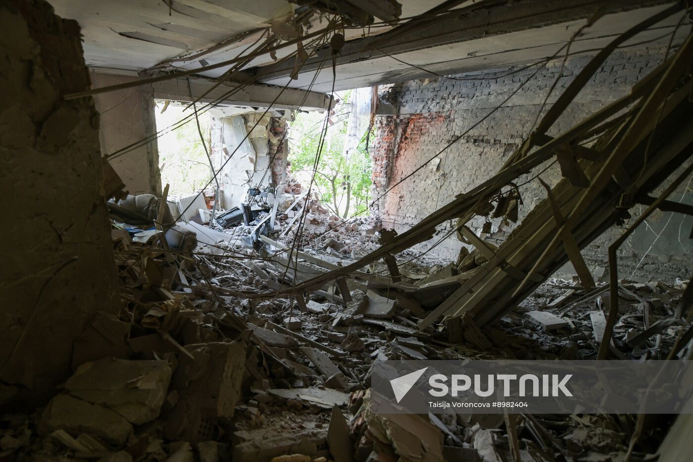 Russia Ukraine Military Operation Shelling