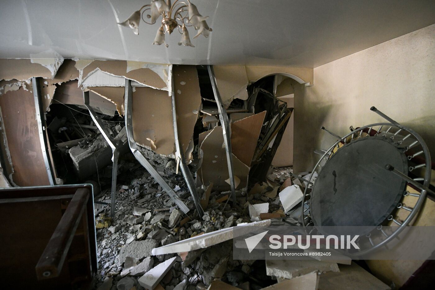 Russia Ukraine Military Operation Shelling