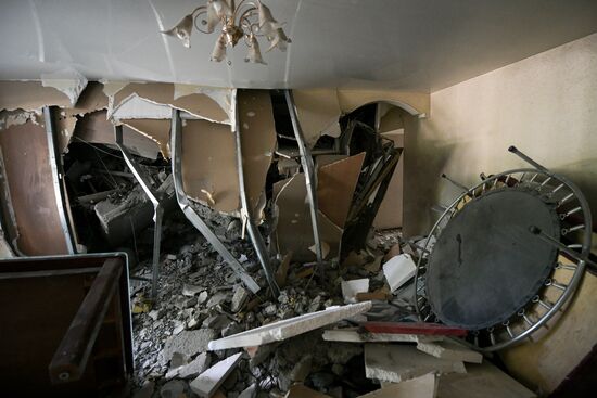 Russia Ukraine Military Operation Shelling