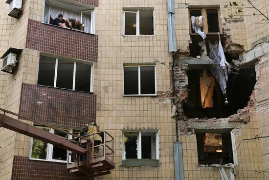 Russia Ukraine Military Operation Shelling