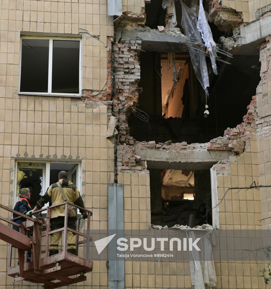 Russia Ukraine Military Operation Shelling