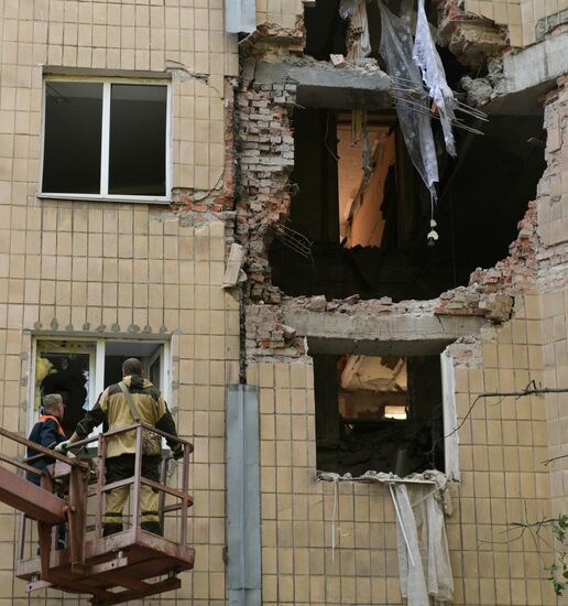 Russia Ukraine Military Operation Shelling