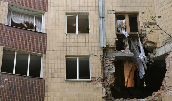 Russia Ukraine Military Operation Shelling