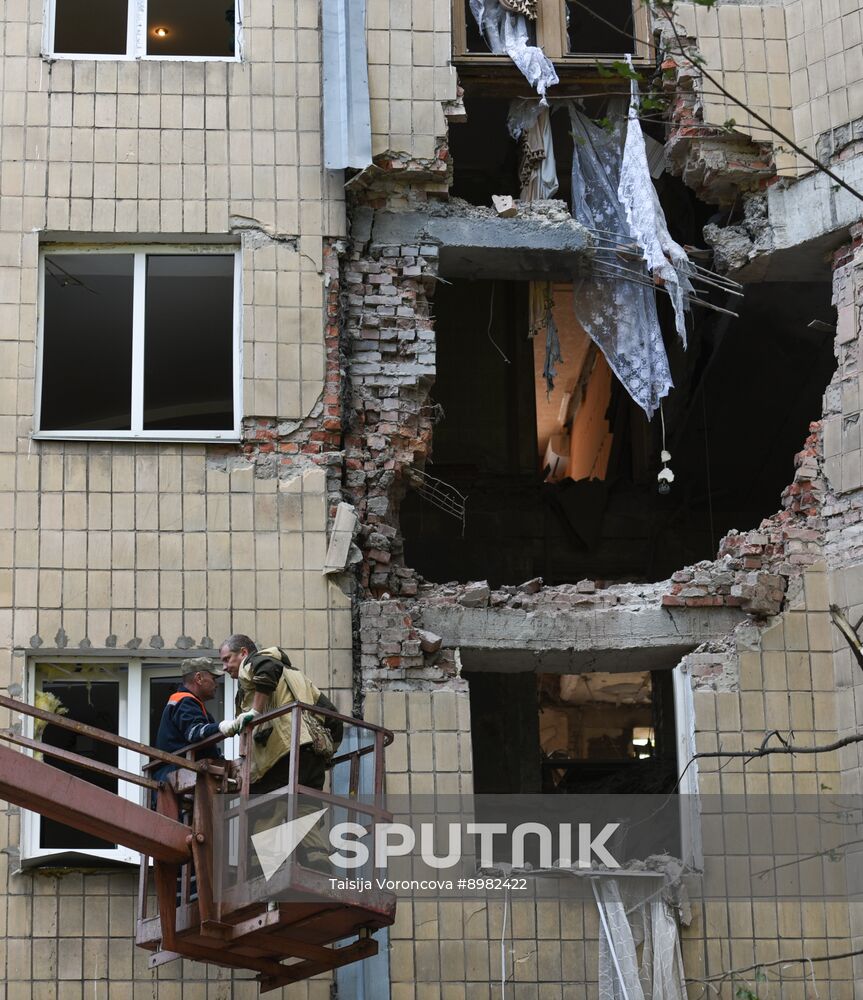 Russia Ukraine Military Operation Shelling