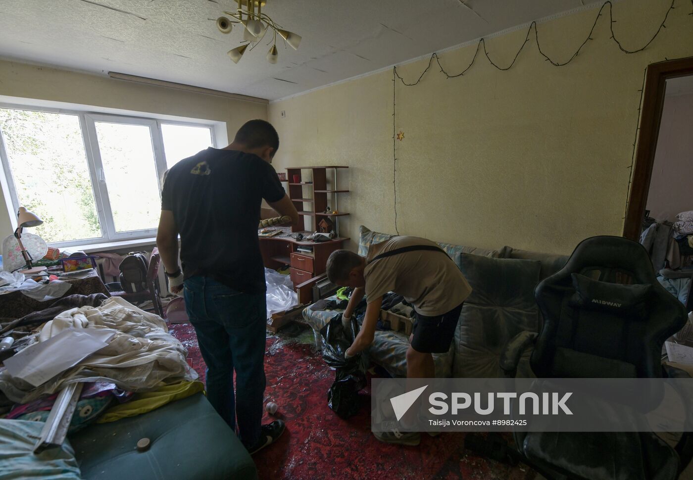 Russia Ukraine Military Operation Shelling