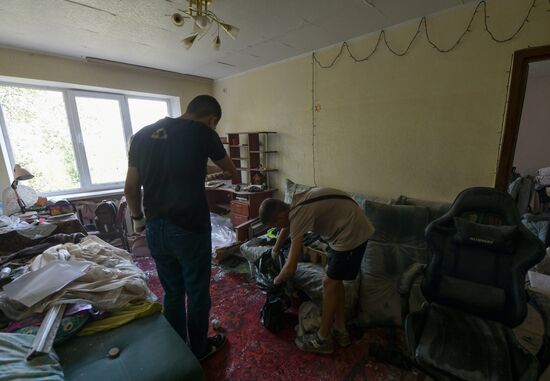 Russia Ukraine Military Operation Shelling