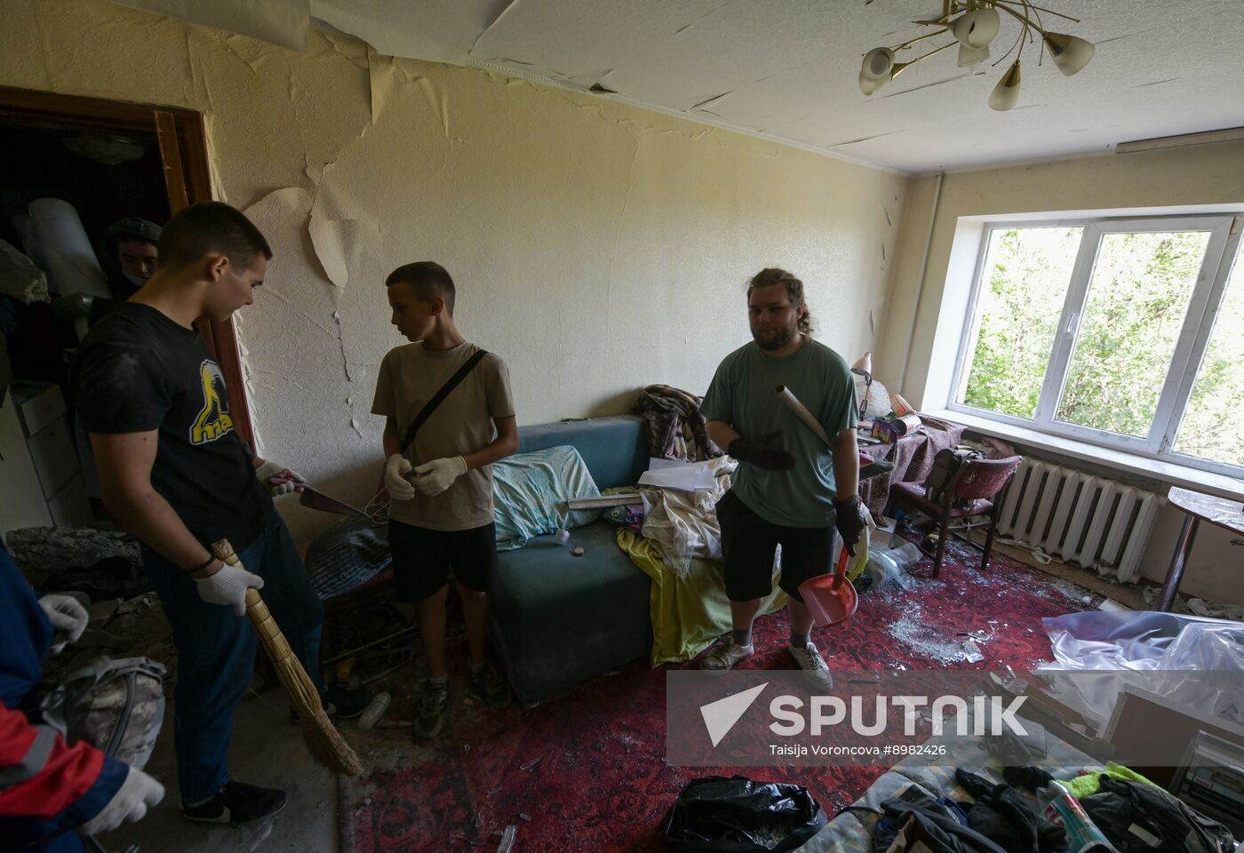 Russia Ukraine Military Operation Shelling