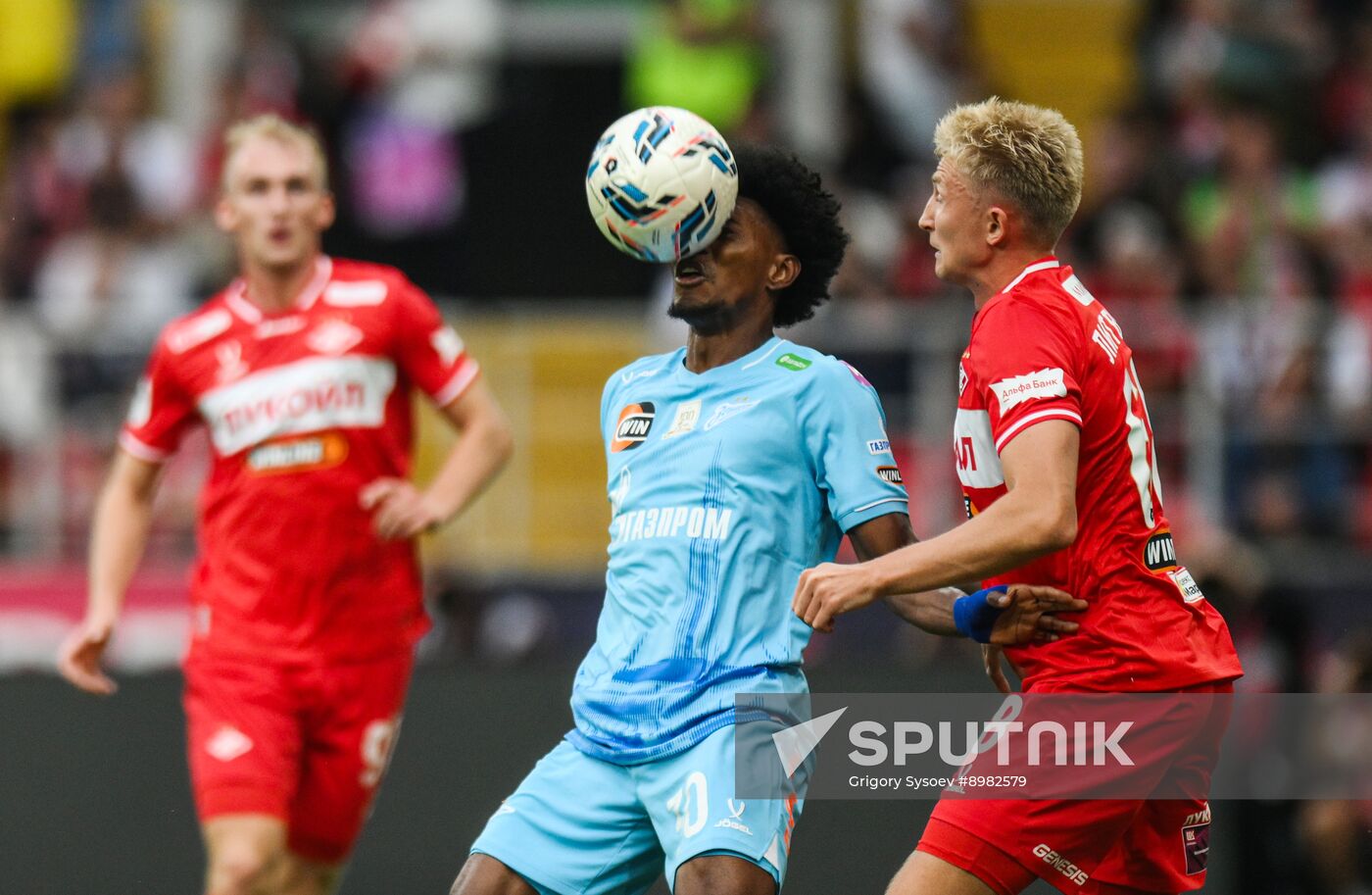 Russia Soccer Premier-League Spartak - Zenit