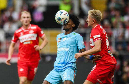 Russia Soccer Premier-League Spartak - Zenit