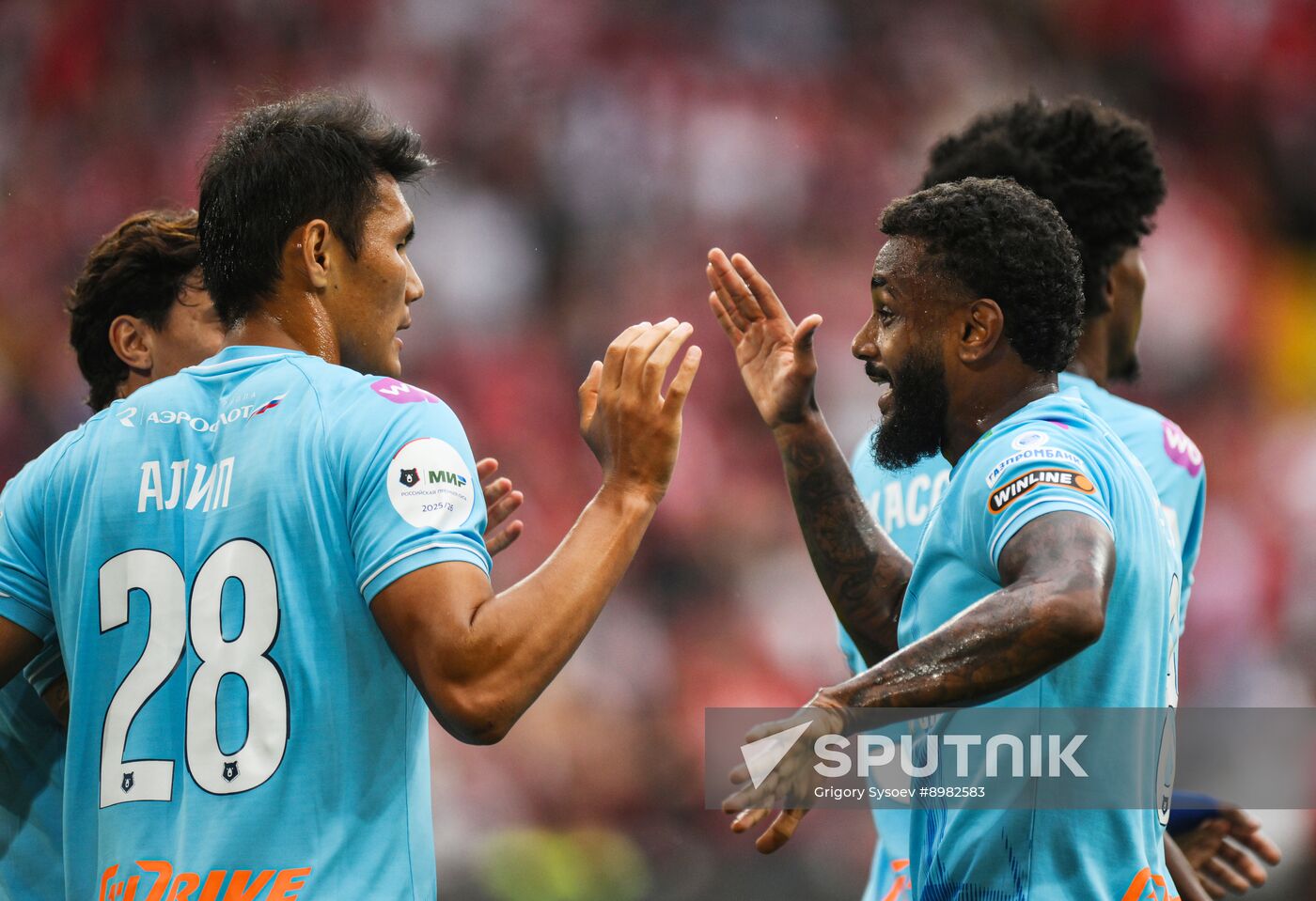 Russia Soccer Premier-League Spartak - Zenit
