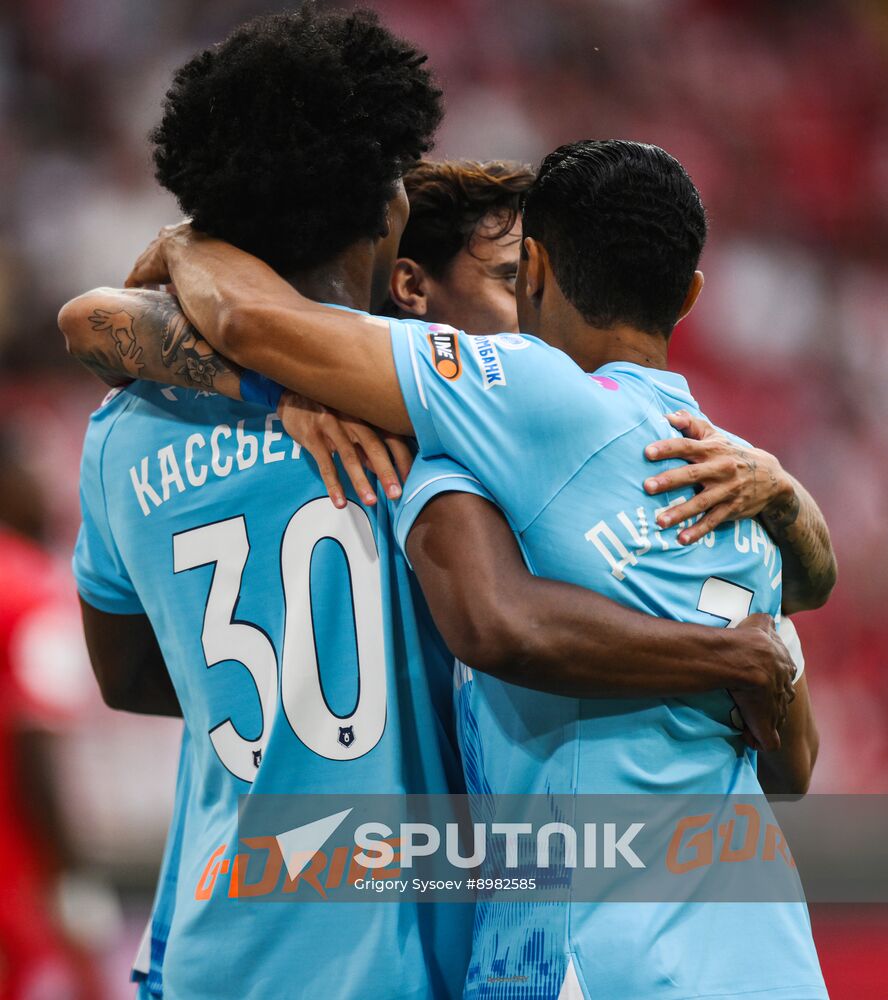 Russia Soccer Premier-League Spartak - Zenit
