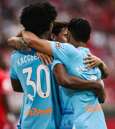 Russia Soccer Premier-League Spartak - Zenit