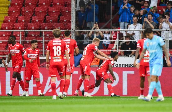 Russia Soccer Premier-League Spartak - Zenit