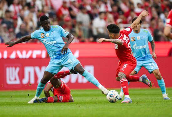 Russia Soccer Premier-League Spartak - Zenit