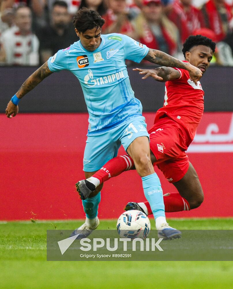 Russia Soccer Premier-League Spartak - Zenit