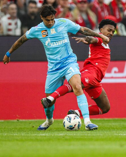Russia Soccer Premier-League Spartak - Zenit