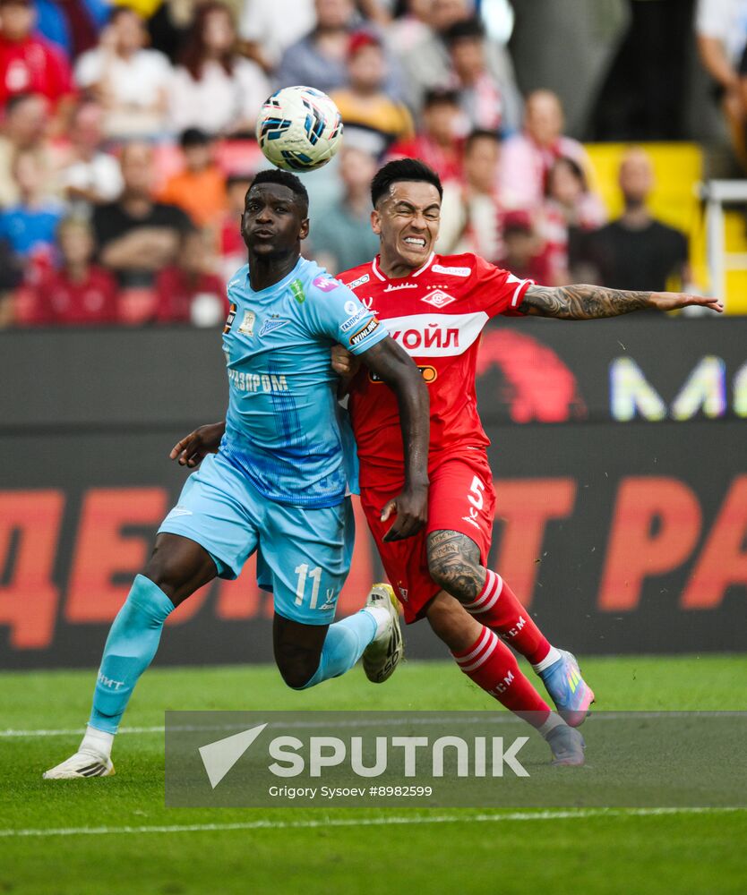 Russia Soccer Premier-League Spartak - Zenit