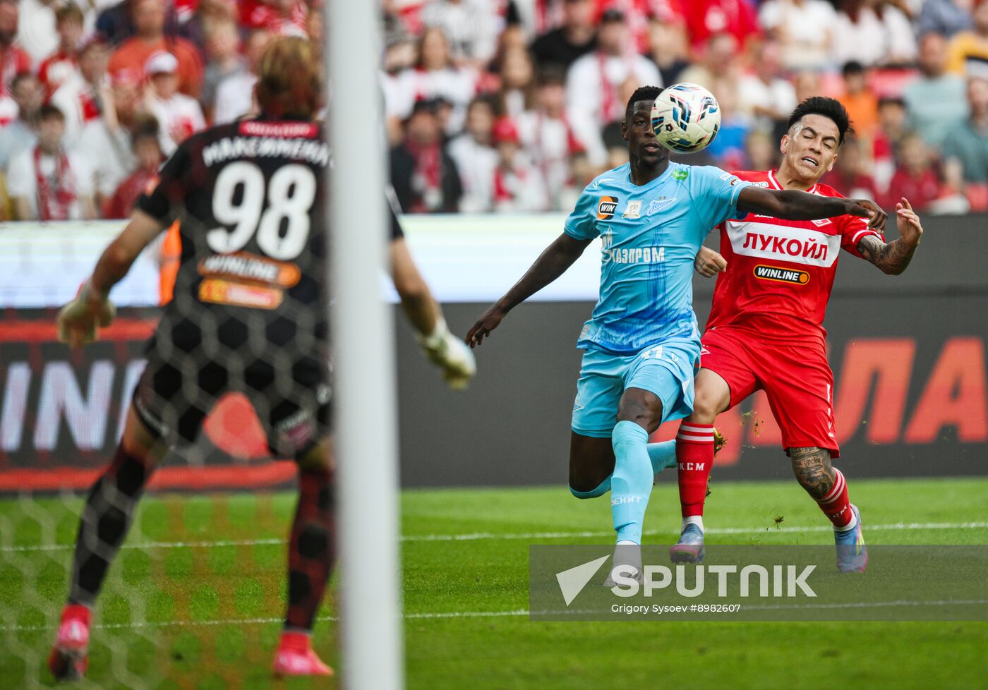 Russia Soccer Premier-League Spartak - Zenit
