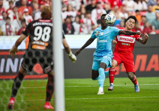 Russia Soccer Premier-League Spartak - Zenit
