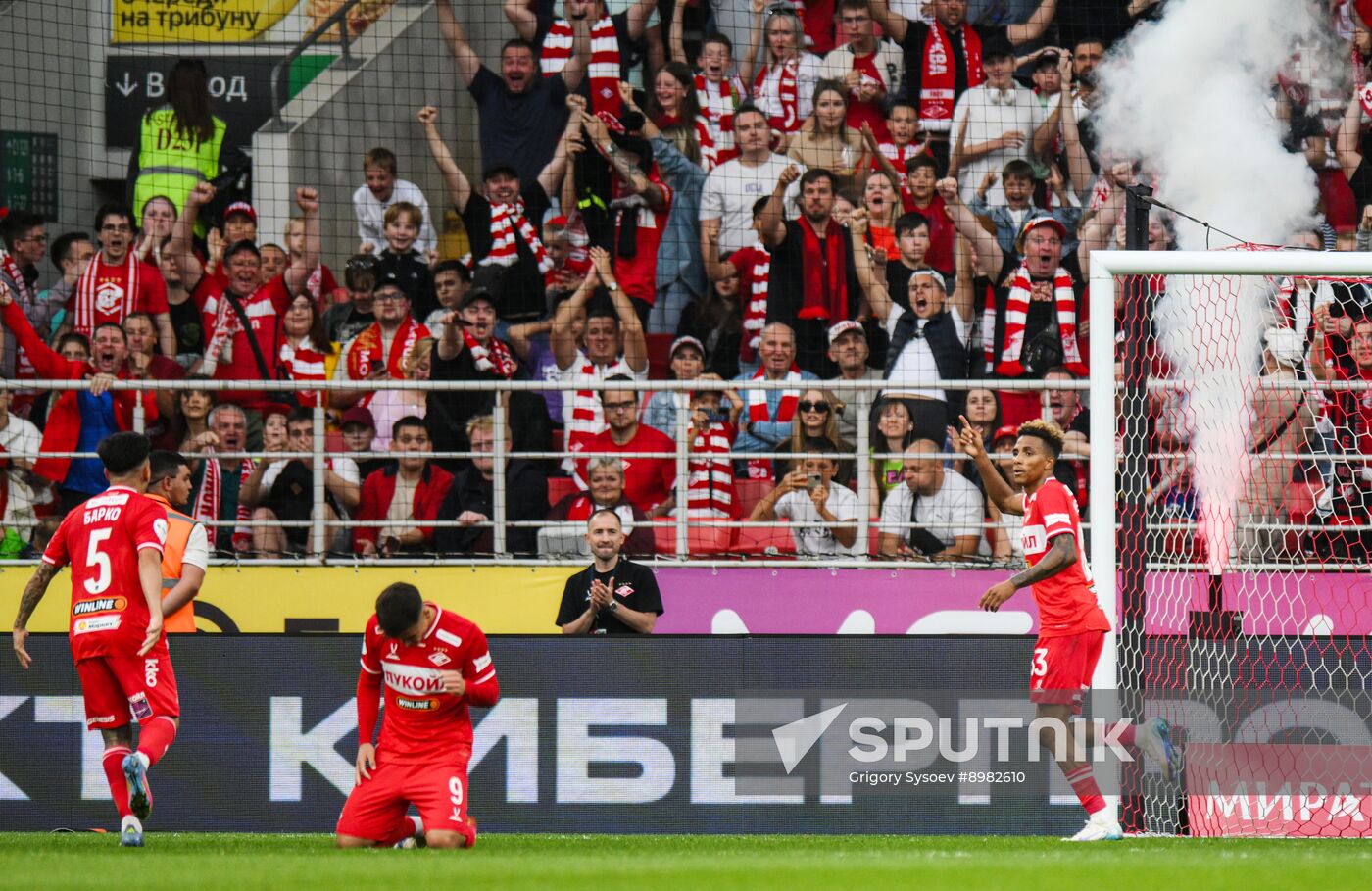 Russia Soccer Premier-League Spartak - Zenit