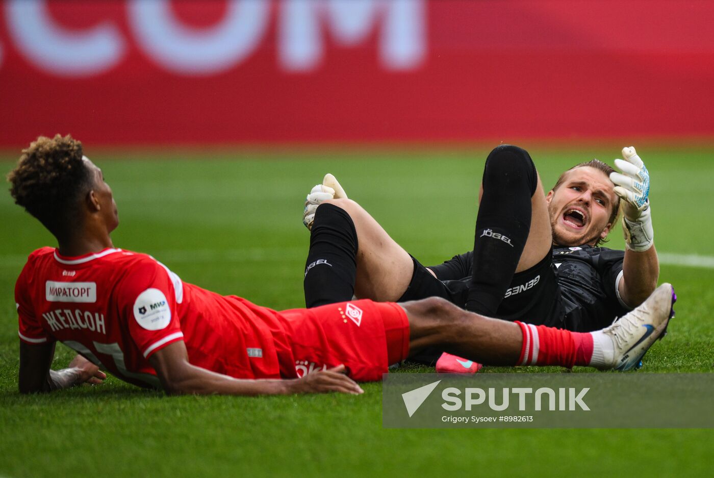 Russia Soccer Premier-League Spartak - Zenit