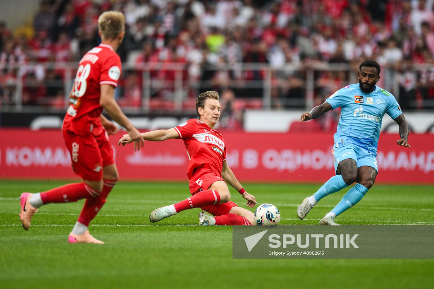 Russia Soccer Premier-League Spartak - Zenit