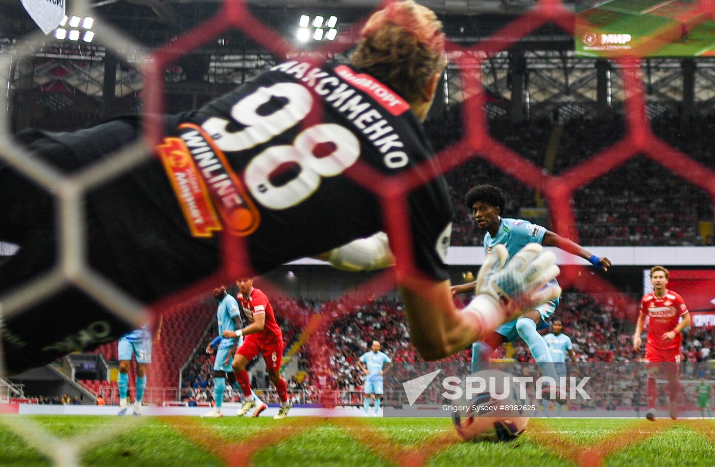 Russia Soccer Premier-League Spartak - Zenit