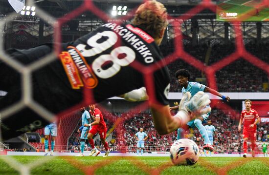 Russia Soccer Premier-League Spartak - Zenit