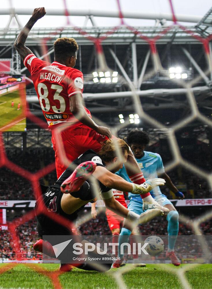 Russia Soccer Premier-League Spartak - Zenit