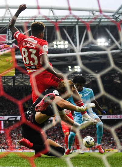Russia Soccer Premier-League Spartak - Zenit