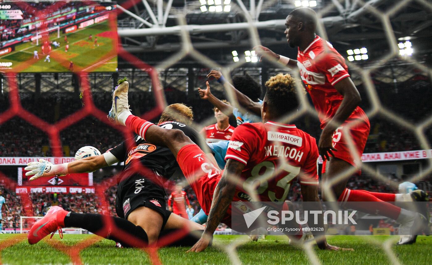 Russia Soccer Premier-League Spartak - Zenit