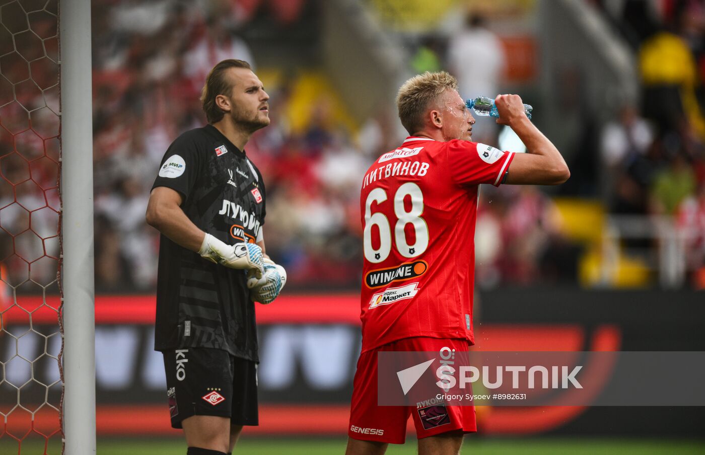 Russia Soccer Premier-League Spartak - Zenit